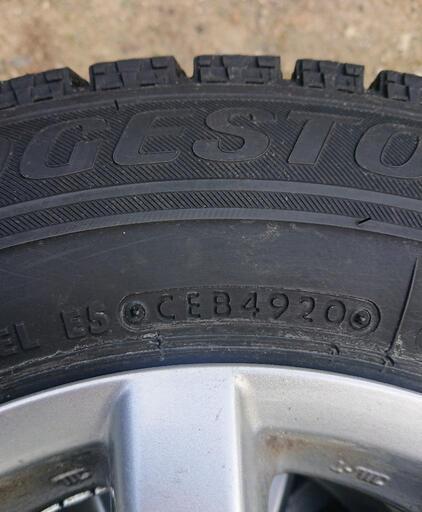 中古 ブリザック VRX 155/80R13 スタッドレス＆アルミ 4本セット
