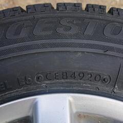 中古 ブリザック VRX 155/80R13 スタッドレス＆アルミ ４本セット