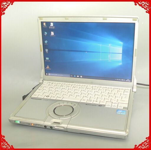 日本製 パナソニック 中古動作良品 12型 ノートパソコン CF-N10AWFDS 第2世代 Core i5 4GB 無線 Wi-Fi Windows10 Office 即使用可能