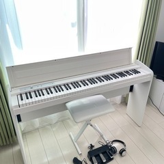 【ネット決済】ヤマハ KORG 電子ピアノ LP-180 WH