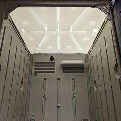 仮設トイレ　使用2ヶ月　かなり綺麗です。