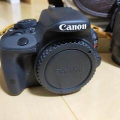 (受渡先決定)一眼レフCANON EOS KISS X7　鞄レンズ込一式セット