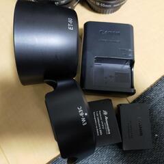 (受渡先決定)一眼レフCANON EOS KISS X7　鞄レンズ込一式セット