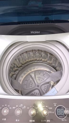 ☆中古 激安！！￥10,800！！＜目玉商品＞Haier　4.5kg洗濯機　家電　2019年製　JW-C45A型　幅53cmｘ奥行50cmｘ高さ89cm　【BBK060】