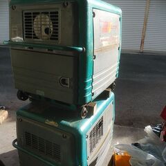 デンヨーウエルダー　ジャンク品２台まとめて　溶接発電　GAW-150ES　GAW-180ES　引き取り限定