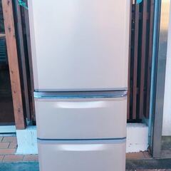 MITSUBISHI/三菱】ノンフロン冷凍冷蔵庫 MR-C34A-W 2017年製 3ドア