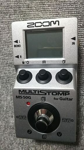 ギター マルチエフェクター】ZOOM マルチストンプ MS-50G（ズーム