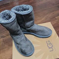 UGG ムートンブーツ　CLASSIC US7 24.0 グレー