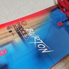 BURTON PROCESS  FLYING-V 152cm CUSTOM ビンディング付き スノーボード バートン 