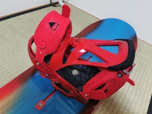 BURTON PROCESS FLYING-V 152cm CUSTOM ビンディング付き スノーボード バートン