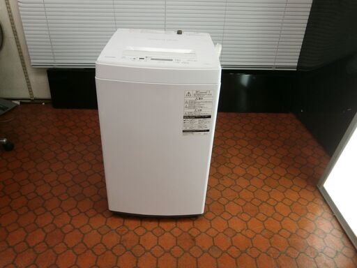 ID 977592　洗濯機東芝4.5Kg　２０１７年製　AW-54M5（W)