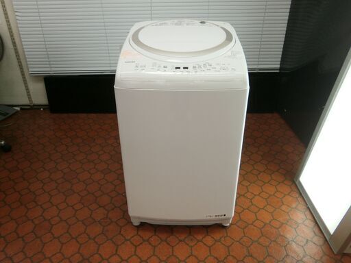 ID 988349　洗濯機東芝8.0Kg　２０１７年製　AW-8V5