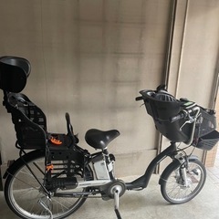 【ネット決済】電動自転車 MORESSIST チャイルドシート2つ付き