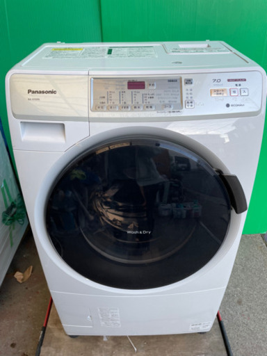 パナソニック ドラム式 洗濯機 乾燥機 7キロ 左開き 2015年製 お譲りします