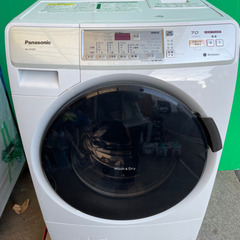 【ネット決済・配送可】パナソニック　ドラム式　洗濯機　乾燥機　7...
