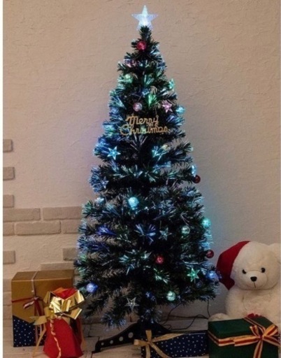 クリスマスツリー　ファイバー　150㎝