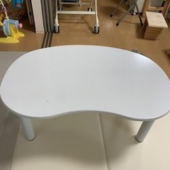 ローテーブル　高33 99×56 ホワイト