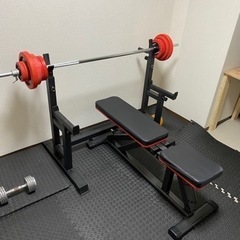 ベンチプレスセット　バーベル(50kg)