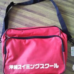 【ネット決済】沖縄スイミングスクール　赤色バッグ