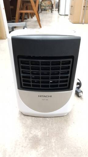 高年式 HITACHI 電気温風機 ヒーター HLT-66 2018年 電気 ファンヒーター