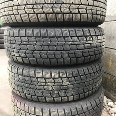 スタッドレス　185/65R/15　バリ溝　4本　コンパクトカーなど！