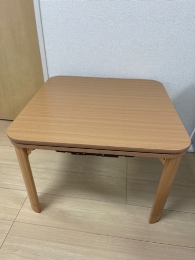 [受け渡し決定]フラットヒーターこたつ