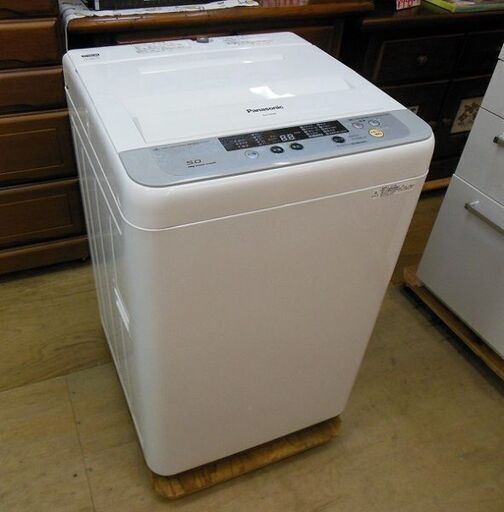 【販売終了しました。ありがとうございます。】パナソニック　5.0㎏　全自動洗濯機　NA-F50B8　2015年製　中古品　/　ステンレス槽　相模原市　リサイクルショップ