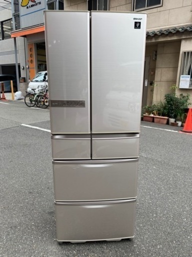大型冷蔵庫440L 節電タイプ自動製氷機付き⁉️大阪市内配達無料⭕️保証付き