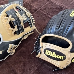 Wilson 左A2K 11.5 日本未発売 右A2000 11.25 ブロンド