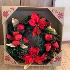 値下げしました。コストコのクリスマスリース