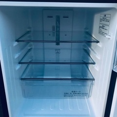 ⑤✨2019年製✨1644番 Hisense✨2ドア冷凍冷蔵庫✨HR-G13A-BR‼️