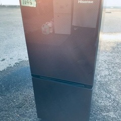 ⑤✨2019年製✨1644番 Hisense✨2ドア冷凍冷蔵庫✨HR-G13A-BR‼️