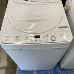 ★シャープ 洗濯機 ES-GE5D W565×D540×H890