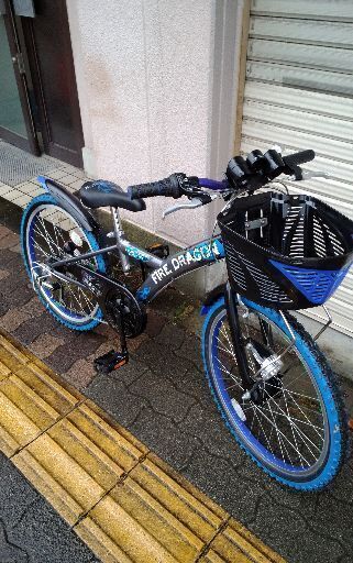 FIRE DRAGON[ファイヤードラゴン]22吋 ジュニアMTB 外装6段/LEDオート