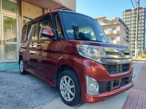 タントカスタムＸ☆ワインレッド (MAKOTOAUTO) てだこ浦西のタントの中古車｜ジモティー