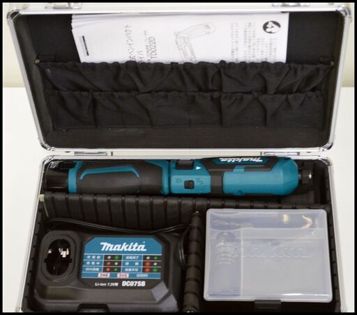 ほぼ未使用 マキタ TD022DSHX 青 ブルー 7.2V 充電式ペンインパクトドライバ