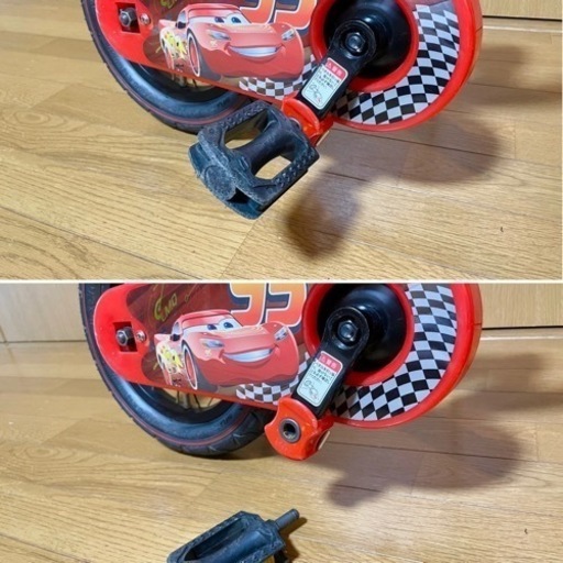 【希少！】カーズ　2in1 自転車　12インチ