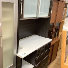 ★値下げ★【トレファク花小金井店】レンジボード/ニトリ/2枚扉レンジボード/ダークブラウン/中古家具/ 格安/武蔵野市 小平市 小金井市 国分寺市 杉並区 買取 販売 ☆値下げ☆【トレファク花小金井店】レンジボード/ニトリ/2枚扉
