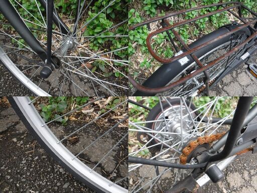 業者向け 未整備 ママチャリ ギアなし 1台2500円×5台セット 9001