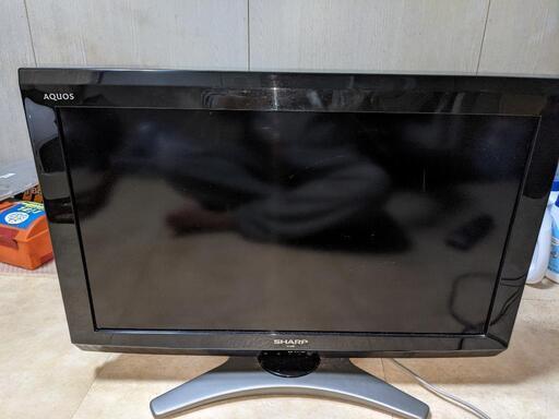 シャープ26型地デジ対応カラーTV