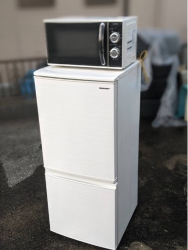 1.SHARP冷蔵庫2.電子レンジ3.オーブン3点セット（2019年製）