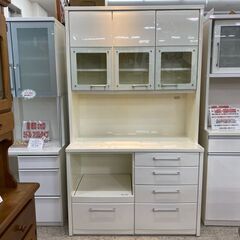 【愛品館 江戸川店】シギヤマ家具 キッチンボード 食器棚 ID:151-007223-007