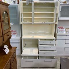 【愛品館 江戸川店】シギヤマ家具 キッチンボード 食器棚 ID:151-007223-007