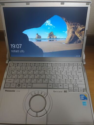Panasonic Let's note 高速SSD120G　Corei5搭載　メモリ4G　HDMI出力　持ち運び 軽量　高耐久 Windows10搭載