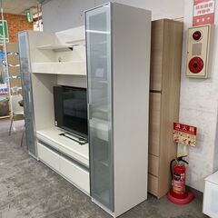 【愛品館 江戸川店】壁面収納TVボード　ID:157-007963-007