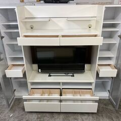 【愛品館 江戸川店】壁面収納TVボード　ID:157-007963-007