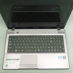 中古美品 グレー ノートパソコン 15.6型 Lenovo レノボ Z570 第2世代