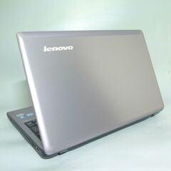 中古美品 グレー ノートパソコン 15.6型 Lenovo レノボ Z570 第2世代