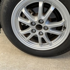 プリウス50 純正アルミホイール タイヤ付き レクサスCT 