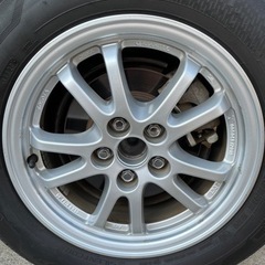 プリウス50 純正アルミホイール タイヤ付き レクサスCT 
